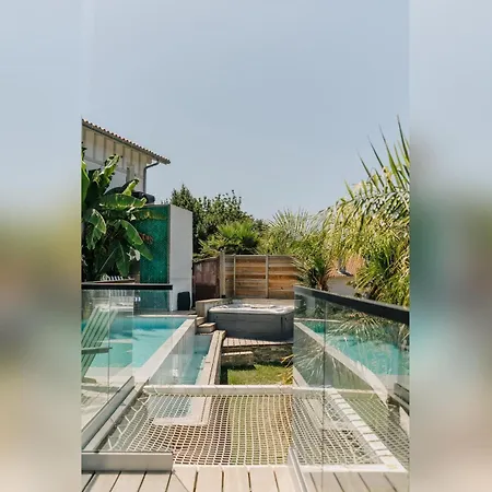 Villa Horizonte With Heated Pool & Jacuzzi Wellness In Biarritz